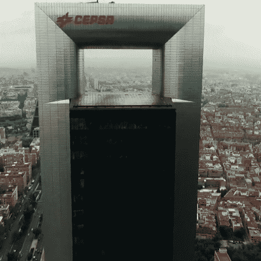 Alquiler de Drones en Bogota Madrid España desde un drone.