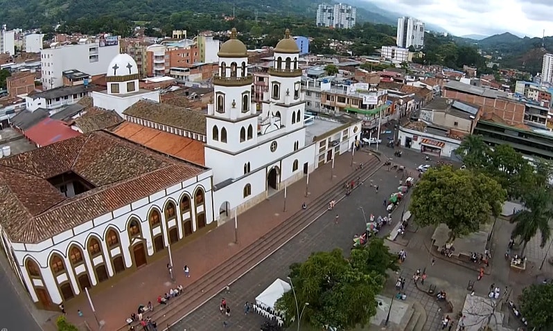 Floridablanca - Santander desde los drones de Sky Zoom.