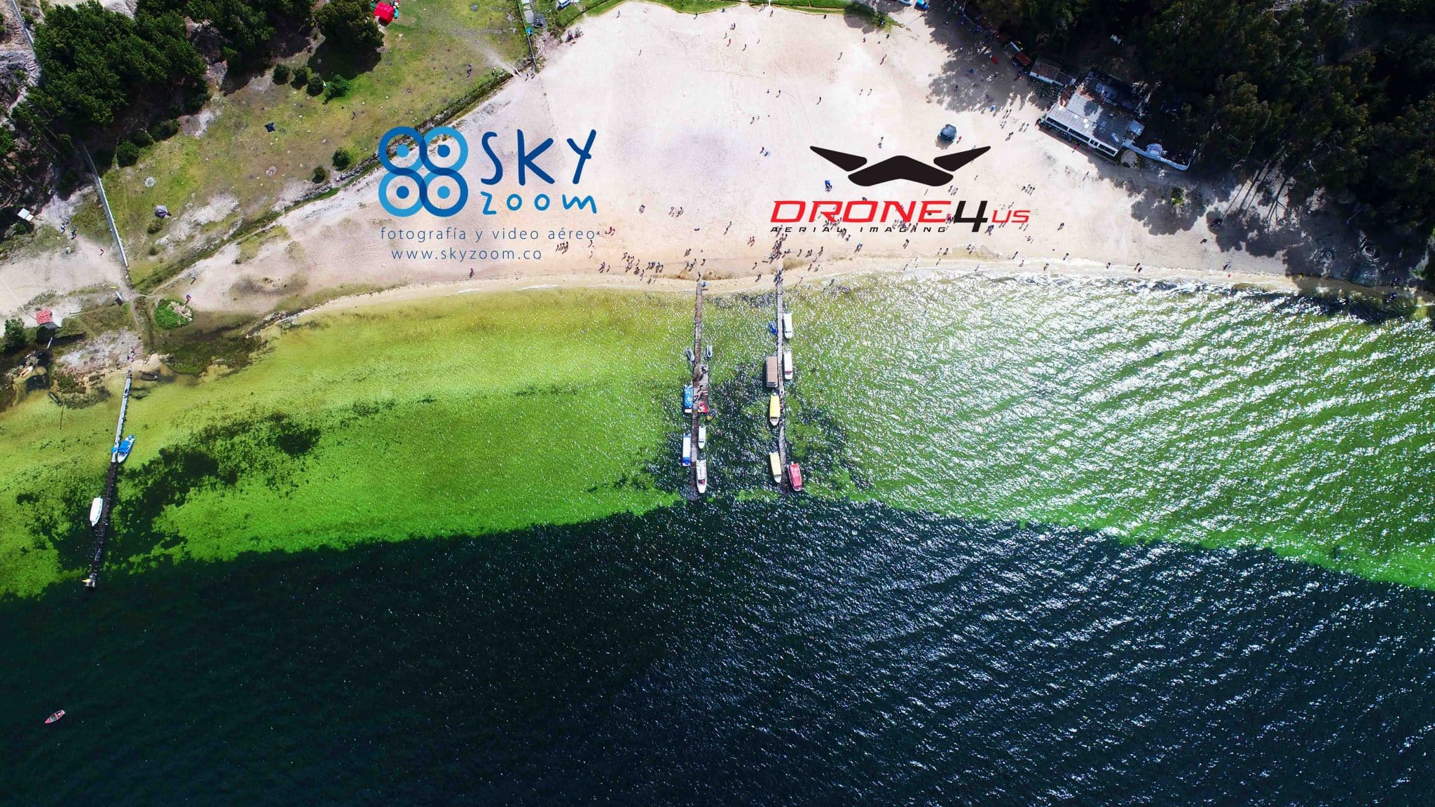 Alquiler de Drones en Bogota Laguna de Tota desde un dron