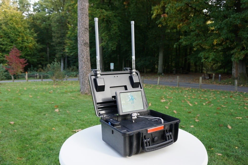 DJI AeroScope control drones aplicación