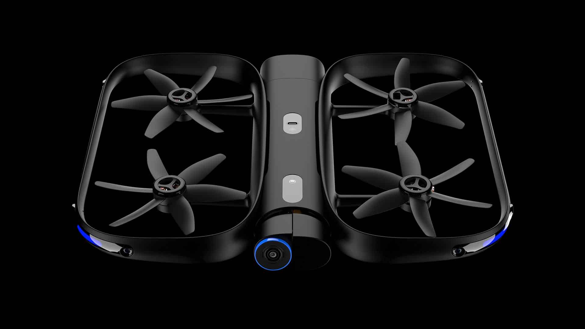 Alquiler de Drones en Bogota Skydio R1 dron para los atletas.