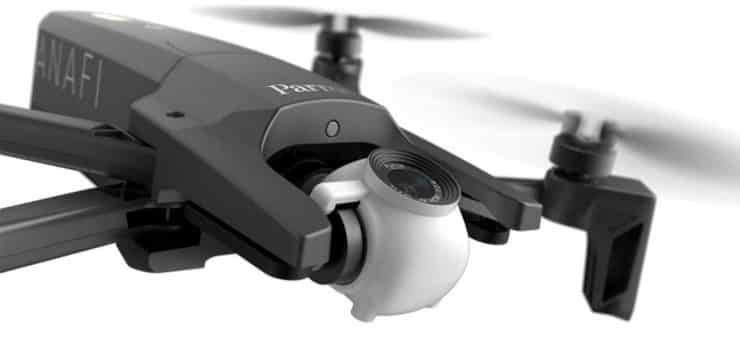 Alquiler de Drones en Bogota Anafi Parrot dron plegable.