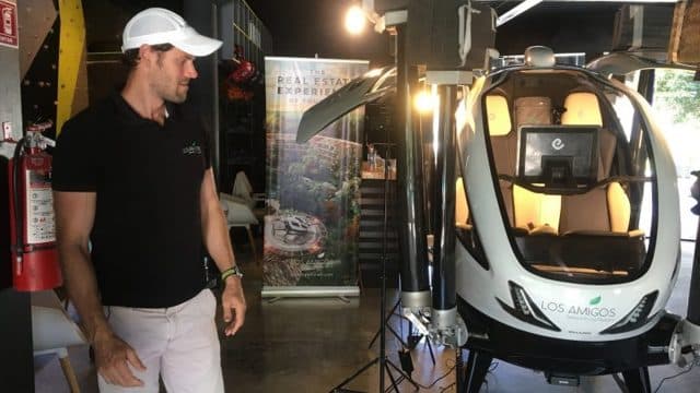 Alquiler de Drones en Bogota dron de pasajeros