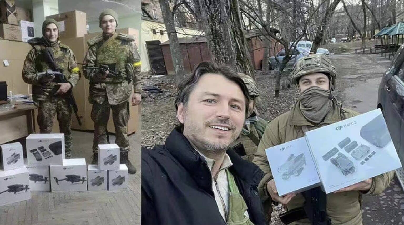 Alquiler de Drones en Bogota Drones DJI en el conflicto entre Rusia y Ucrania Mavic 3